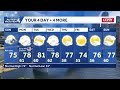 Pittsburgh: More rain tonight, drier Memorial Day | May 24