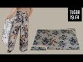 Very Easy Wrap Trouser Cutting and Sewing | Tuğba İşler