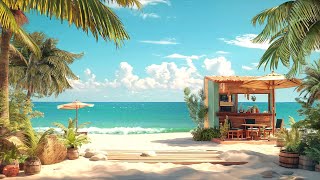 Beach Cafe with Soft Ocean Sounds and Relaxing Jazz Music to Relax | Bora Bora Vibes by Coffee Shop Ambience 459 views 10 hours ago 3 hours, 13 minutes