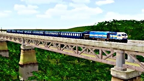 Train Sim - Try India Using WDP-4 - Simulasi Kereta Api (Android Game)