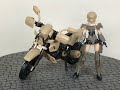 ヘキサギア【オルタナティブ《クロスレイダー》デザートカラーVer.】仮組み③
