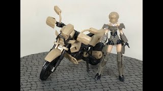 ヘキサギア【オルタナティブ《クロスレイダー》デザートカラーVer.】仮組み③