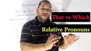 Relative Pronouns: That vs Which