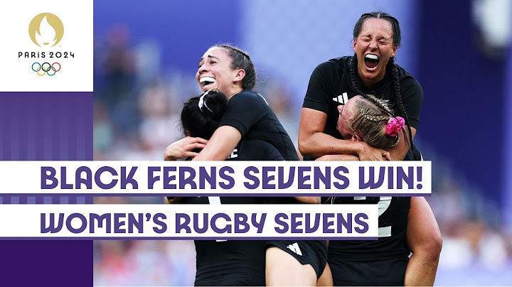 Gold for the Black Ferns Sevens 🇳🇿 | Women's Rugby Sevens | #Paris2024 Highlights
