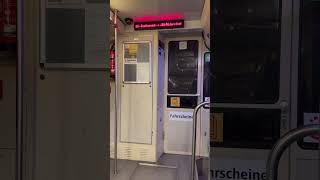 Schöneiche-Rudersdorf Tram Ckd Tatra Ktnf6 Door Operation And Next Station Announcement