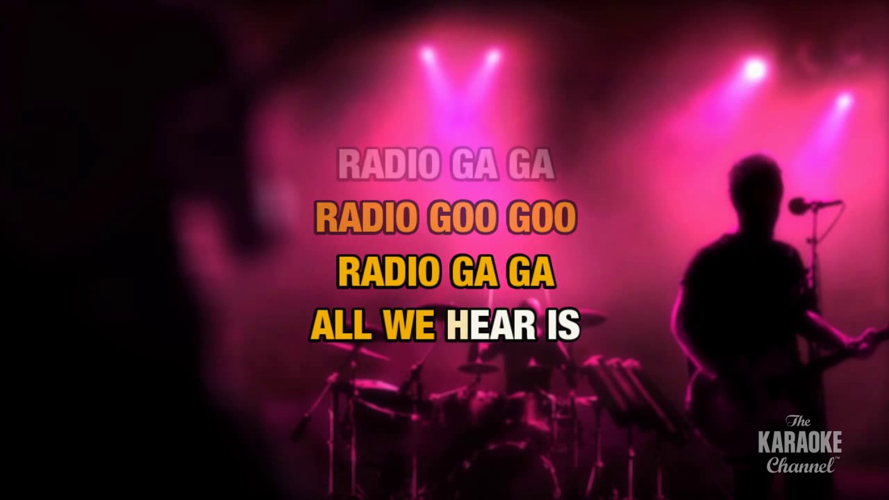 Radio Ga-Ga : Queen | Karaoke with Lyrics - YouTube