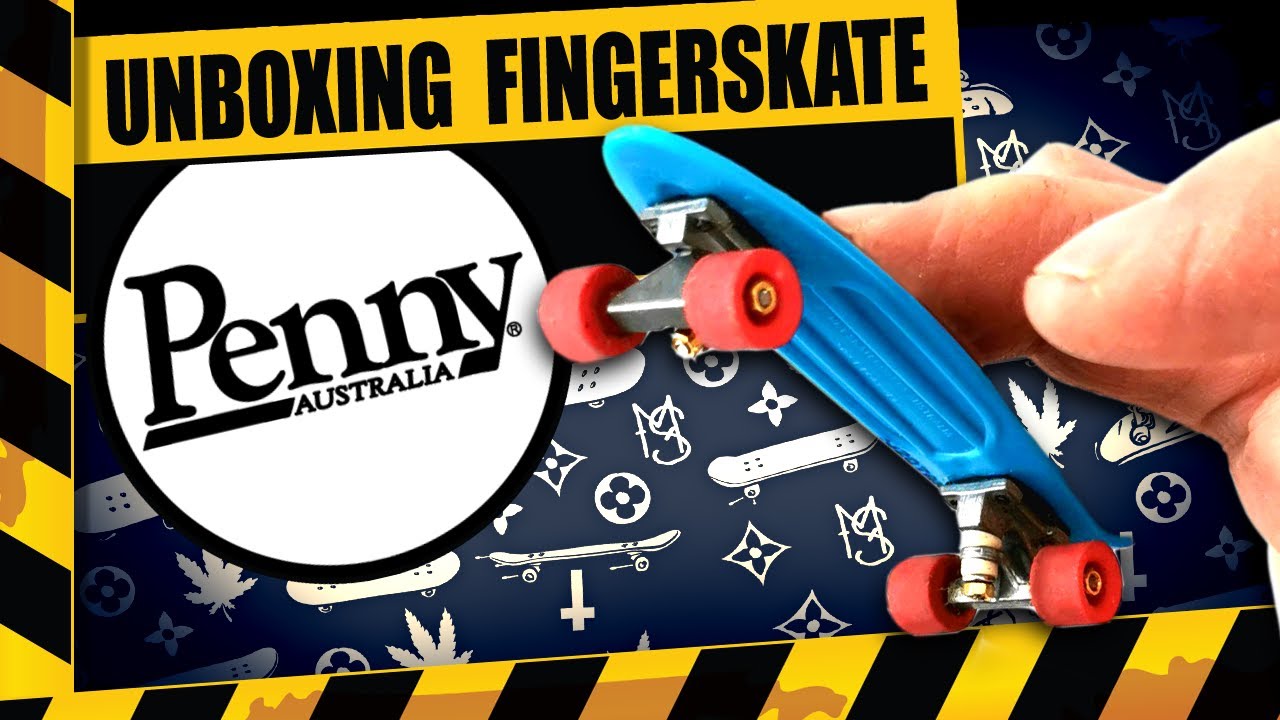 [ENG/FR] FINGERBOARD UNBOXING & REVIEW RARE PENNY BOARD FINGERSKATE