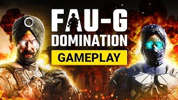 FauG Domination Walkthrough Gameplay | New Indian Shooting Game