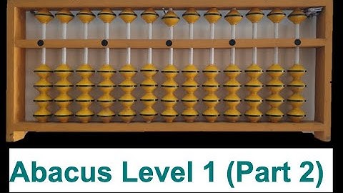 Abacus Level 1 (Part 2) | Abacus Without Compliments Single Digit Addition/Subtraction Sums Training
