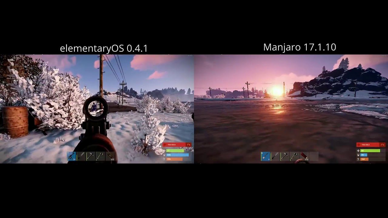 Manjaro Linux vs elementary OS Gaming Benchmarks! - YouTube