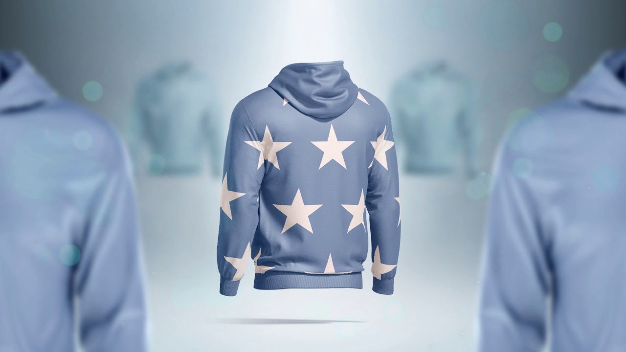 Download Hoodie Animated Mockup In Apparel Mockups On Yellow Images Creative Store