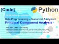 W04 大數據基礎與應用 (Code) Principal Component Analysis #pca #主成分分析 #dimensionReduction #維度縮減