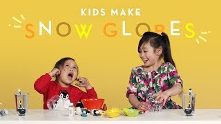 Kids Make Snow Globes | HiHo Kids