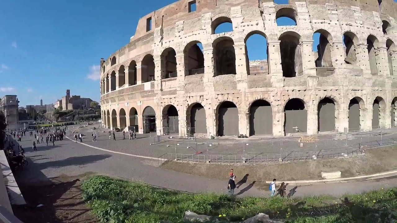 STREET VIEW The Colosseum in Rome in ITALY YouTube