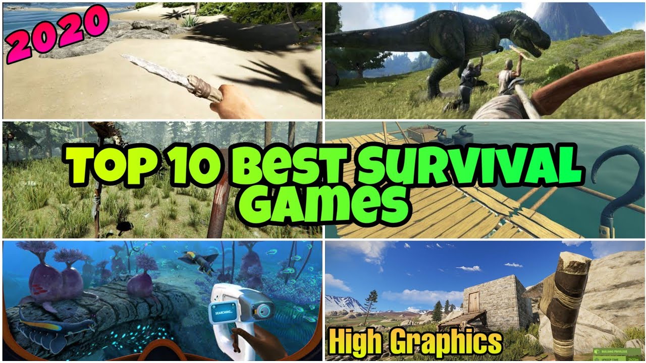 Top 10 Best High Graphic Survival Games of 2020 [PC/PS/XBOX] - YouTube