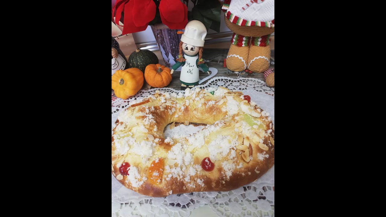 Roscón de reyes en thermomix.