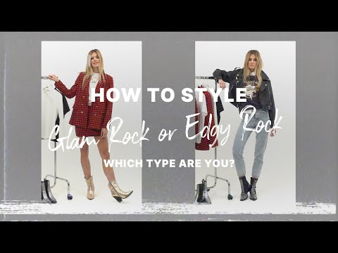 GLAM ROCK OR EDGY ROCK 🤘🏼✨ | HOW TO STYLE - LOAVIES 💘