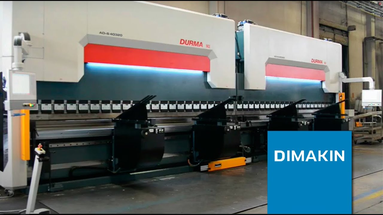 Quinadoras em Tandem: duas quinadeiras para aumentar quinagem de chapas