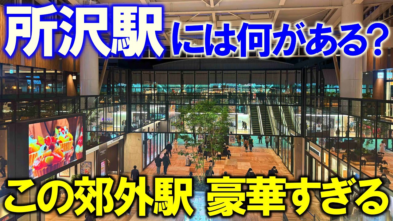 【所沢市】所沢駅周辺が暮らしに何か良さそうだぞ!