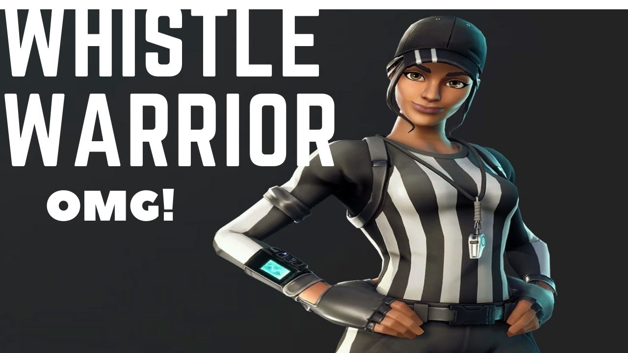 Fortnite Battle Royale (NEW WHISTLE WARRIOR SKIN GAMEPLAY) YouTube