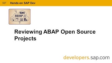 Reviewing ABAP Open Source Projects