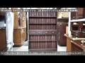 R-046082 　ラフジュ工房オリジナル　すっきりとしたデザインが使い勝手のよい2段重ねのブックシェルフ(本棚、収納棚、ウッドシェルフ)【ラフジュ工房】
