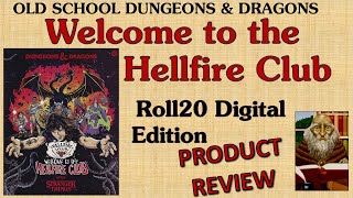 Welcome to the Hellfire Club - Roll20 D&D Product Review
