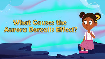 What Causes the Aurora Borealis Effect? | Aurora Borealis | The Northern Lights | Facts for Kids
