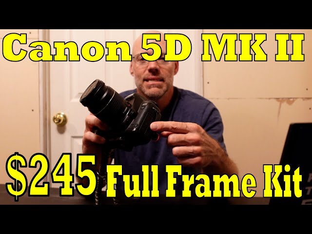 Canon 5D Mk II and an old EF 28-80mm Lens at America the Beautiful