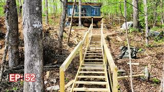 Another Peaceful Night at the Cabin | We Got an Air Conditioner and Finished the Dock Steps