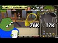 [osrs]F2P UIM Progress Vid #43 - THIS SMITHING GRIND MADE ME PROFIT, PLUS TALKS ABOUT RUNE ORES :D