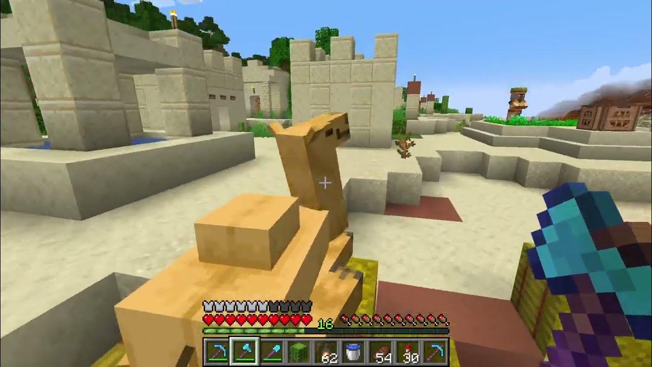 Where to find Camels - Minecraft - YouTube