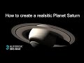 Tutorial, How create Planet Saturn by 3ds max