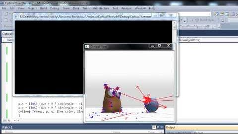 optical flow using opencv