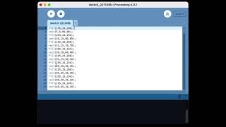 Processing Workshop 1 walkthrough