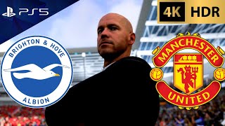 FC 24 - Brighton vs. Manchester United | Premier League 23/24 | PS5™ [4K60]