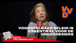 Thumbnail for De VVD moet een voorspelbaar beleid maken zodat ondernemers kunnen investeren