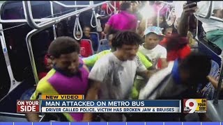 Man attacked on Metro Bus