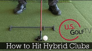 How to Hit Golf Hybrids (Golf Ball Position in Stance)