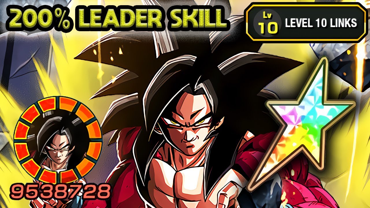 200% Leader Skill! Level 10 Links Rainbow AGL SSJBlue Gogeta Showcase Vs.  Fighting Legend: Goku! : r/DBZDokkanBattle