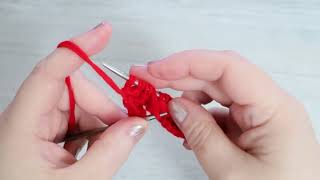 Красивый узор спицами. МК