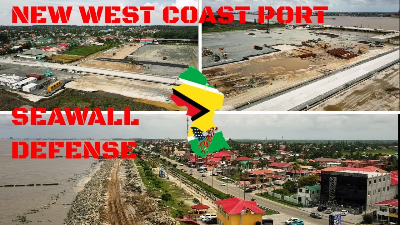 Развитие инфраструктуры западного побережья Гайаны/Версальский порт/Морская оборона