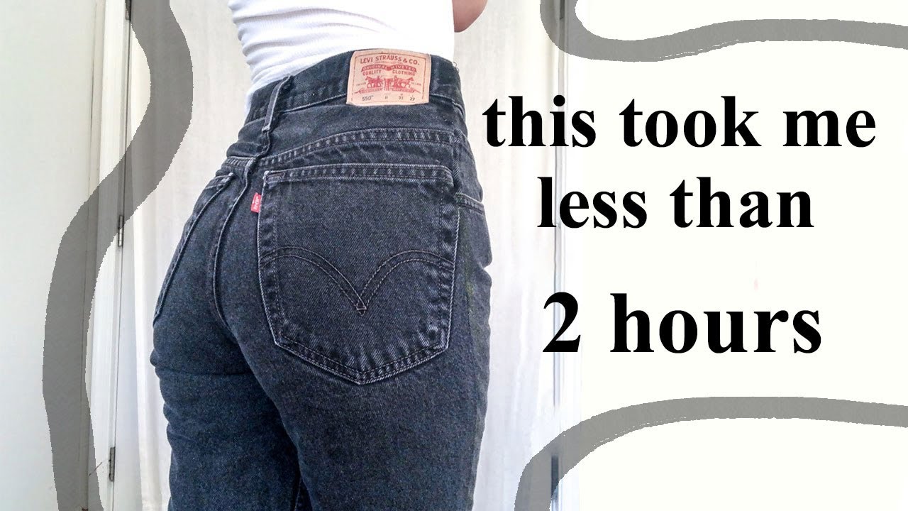 Thrift flipping LEVI'S JEANS - YouTube