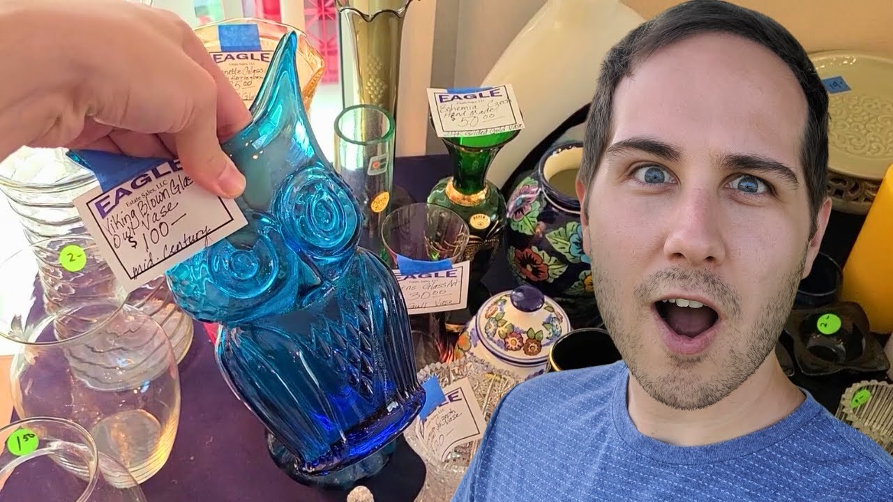 Thrifting for Antiques in The Villages Florida! Shop with Me! YouTube