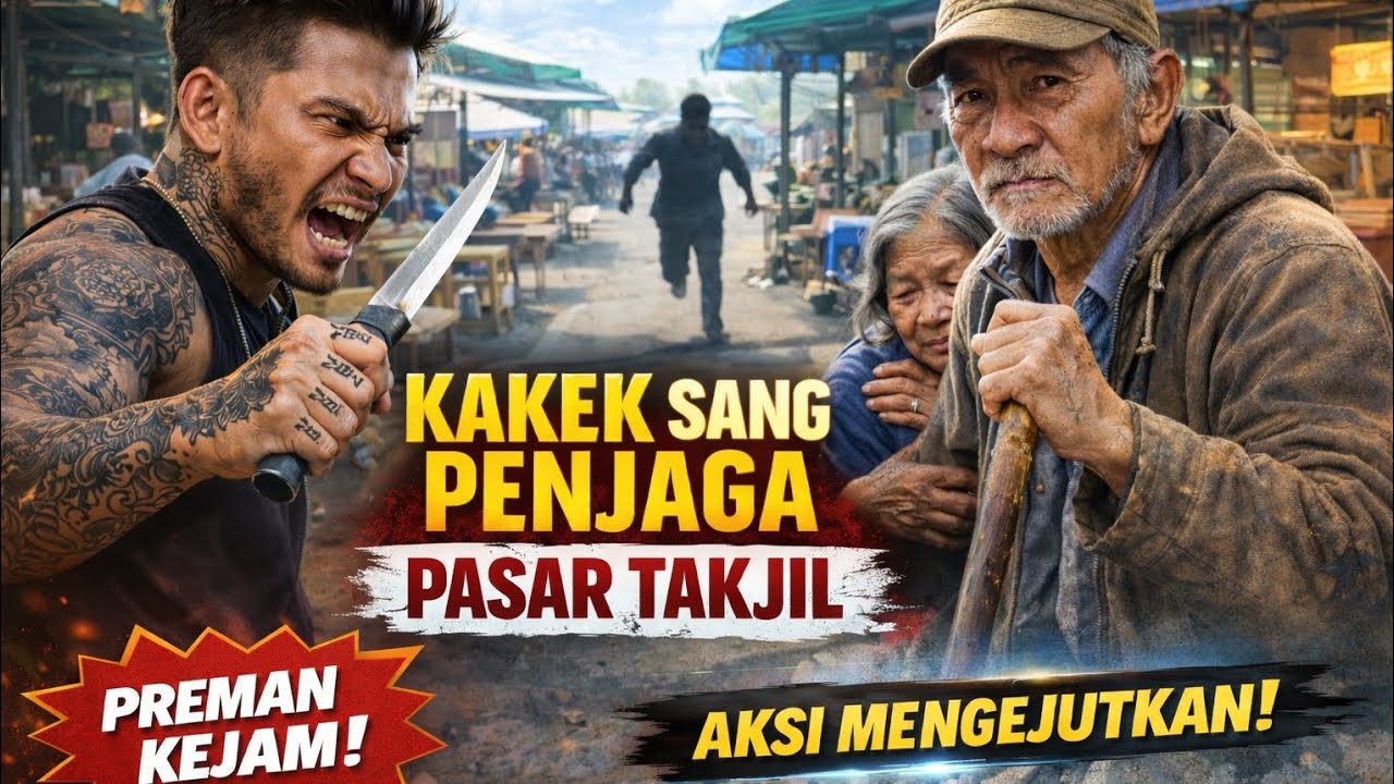 PREMAN PALak NENEK DI PASAR TAKJIL, TAK SADAR KAKEK MISTERIUS INI ADALAH LEGENDA YANG BANGKIT!