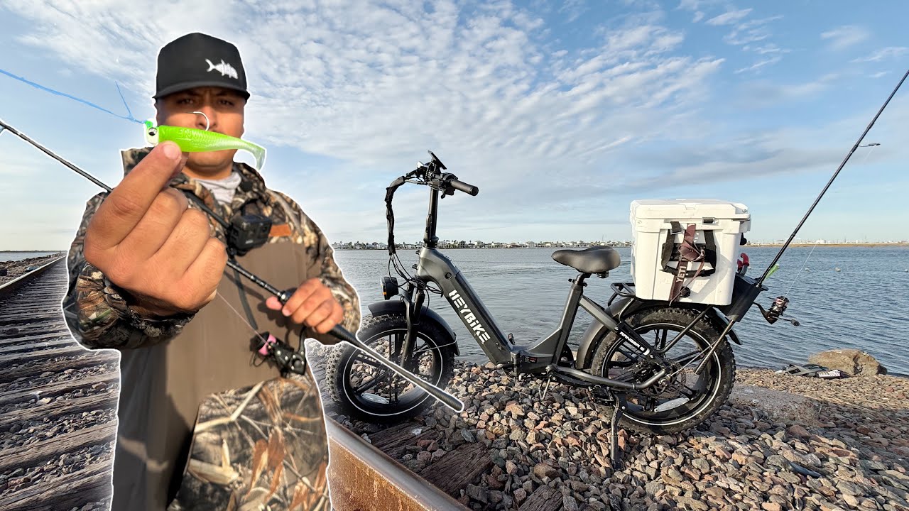 FISHING on a RAILROAD TRACK **DANGEROUS**