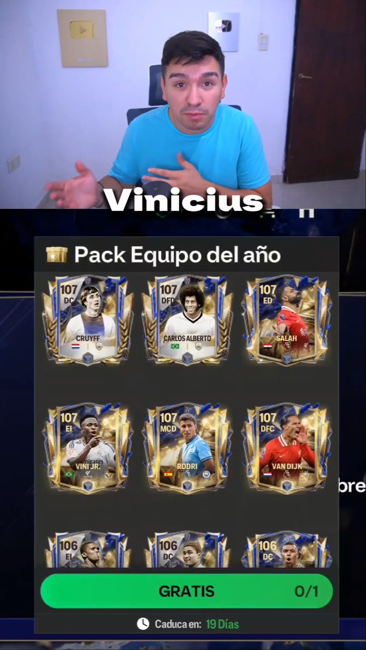 #UTOTY Gratis en #FCMOBILE a quien vas a sacar? #sponsoredbyea #Fc #Fdroid #fyp #teamoftheyear