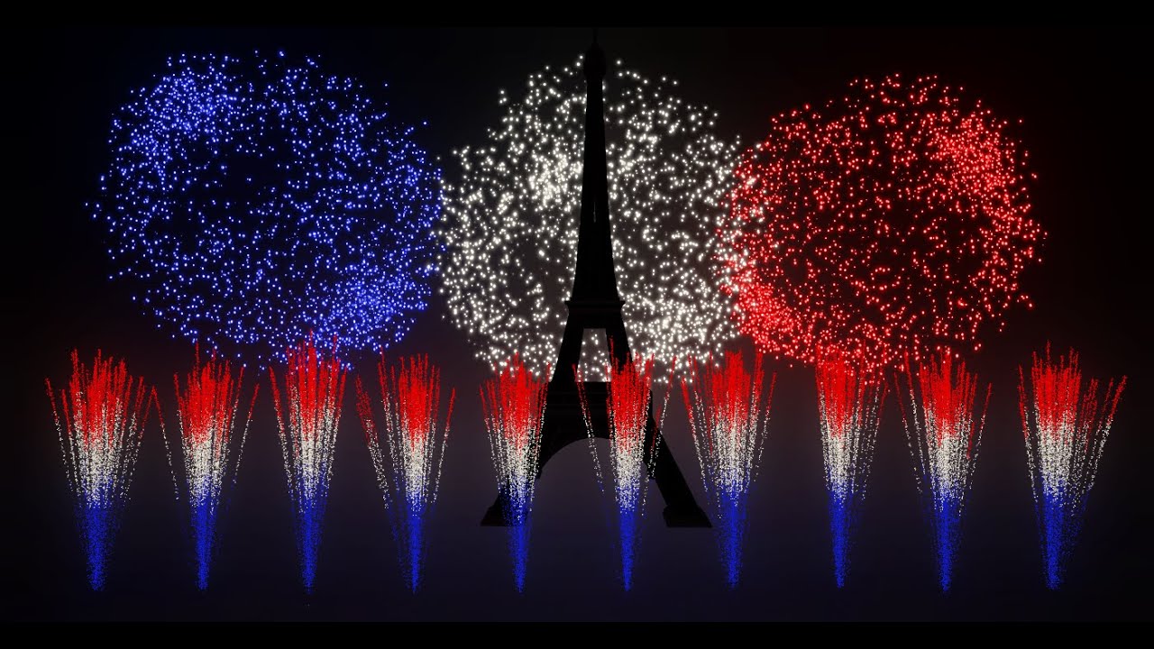 Feu d'artifice FWSim - Tour Eiffel