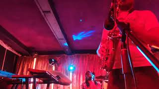 Ruby Rushton with Tenderlonious live in Lewisham Jan '23