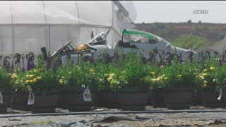 One person killed, one injured in plane crash at Fallbrook nursery